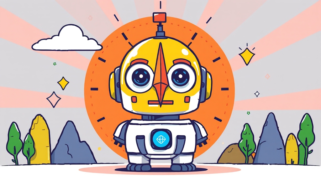 로보어드바이저 활용 시 유의사항 (cartoon 스타일)