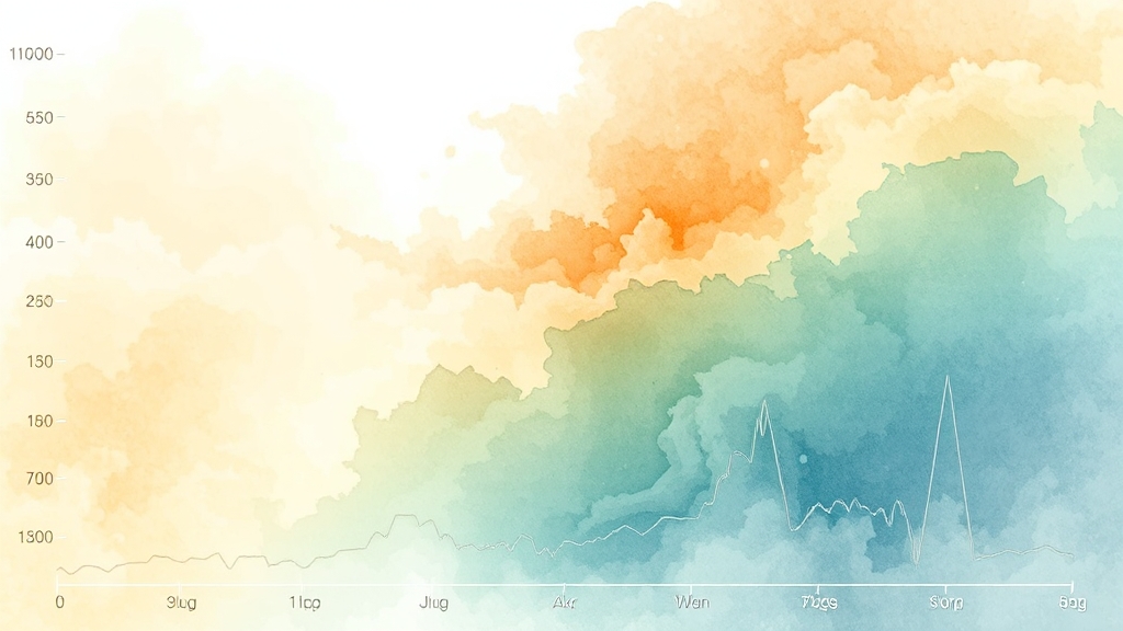 미국 주식 투자와 환율 관계 (watercolor 스타일)