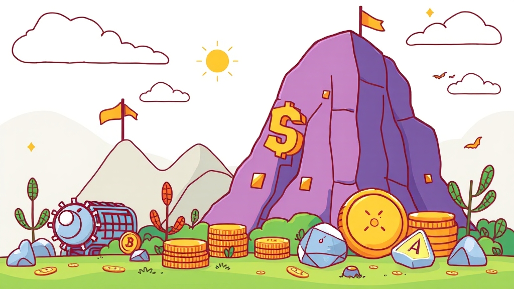 유동성 위기 시대 투자 전략 (cartoon 스타일)