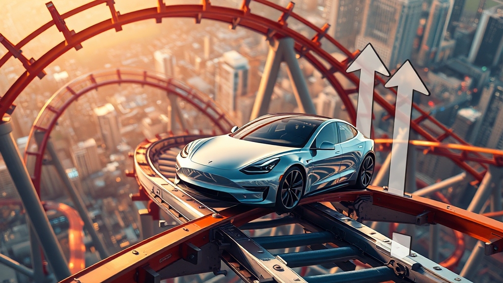 최근 테슬라 주가 분석 (realistic 스타일)