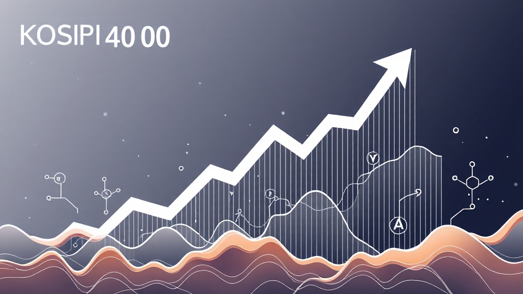 코스피 4000 시대 개막! 삼성전자 10만원 돌파, 주가 전망은? 2 코스피 4000 시대: 가능성과 의미 (illustration 스타일)