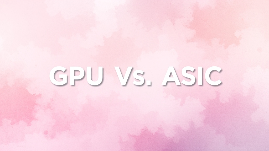 AI 반도체 기술 동향: GPU, ASIC, HBM (watercolor 스타일)