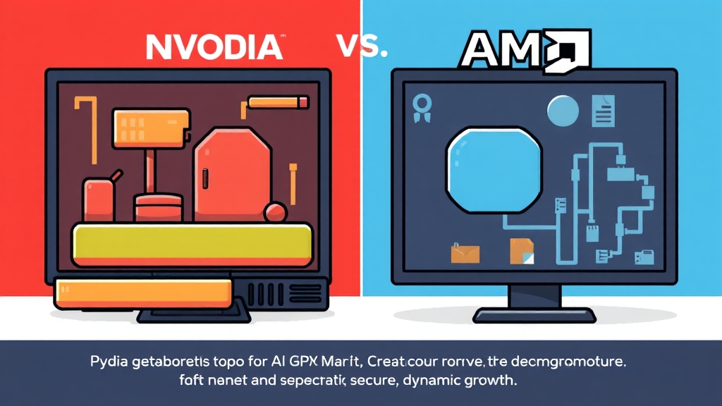 AI GPU 시장 전망 및 투자 전략 (cartoon 스타일)