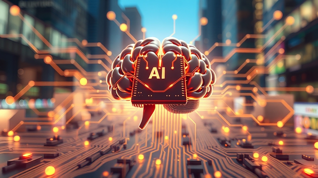 AI 반도체 부족, 해결책은 없을까? (realistic 스타일)