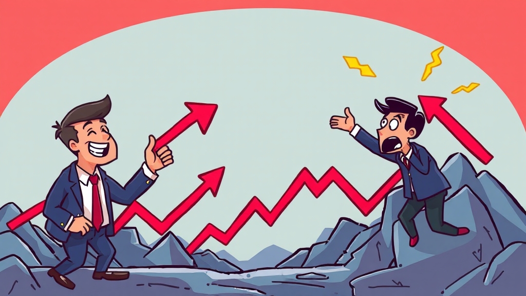 2024 한국 증시 집중 분석: 코스피 전망, 투자 전략, 유망 섹터는? 3 코스피 상승 vs 하락, 숨은 요인은? (cartoon 스타일)