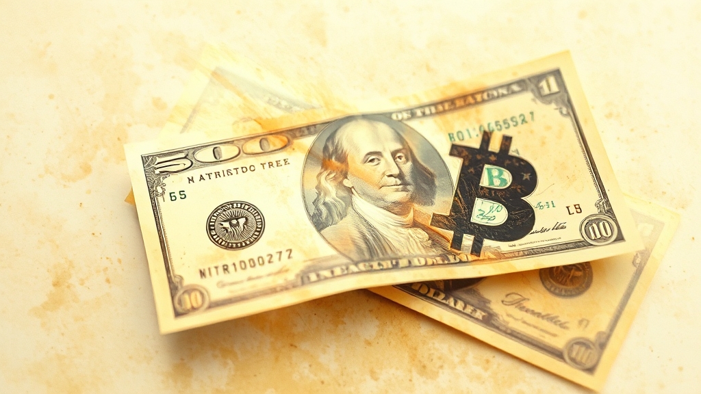 달러 위기, 왜? (watercolor 스타일)