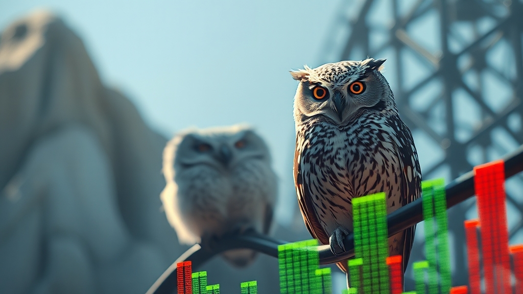 코인 시장, 앞으로 어떻게 될까? (realistic 스타일)