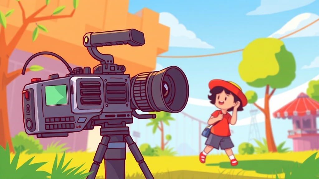 산업 트렌드 및 성장 기회 (cartoon 스타일)